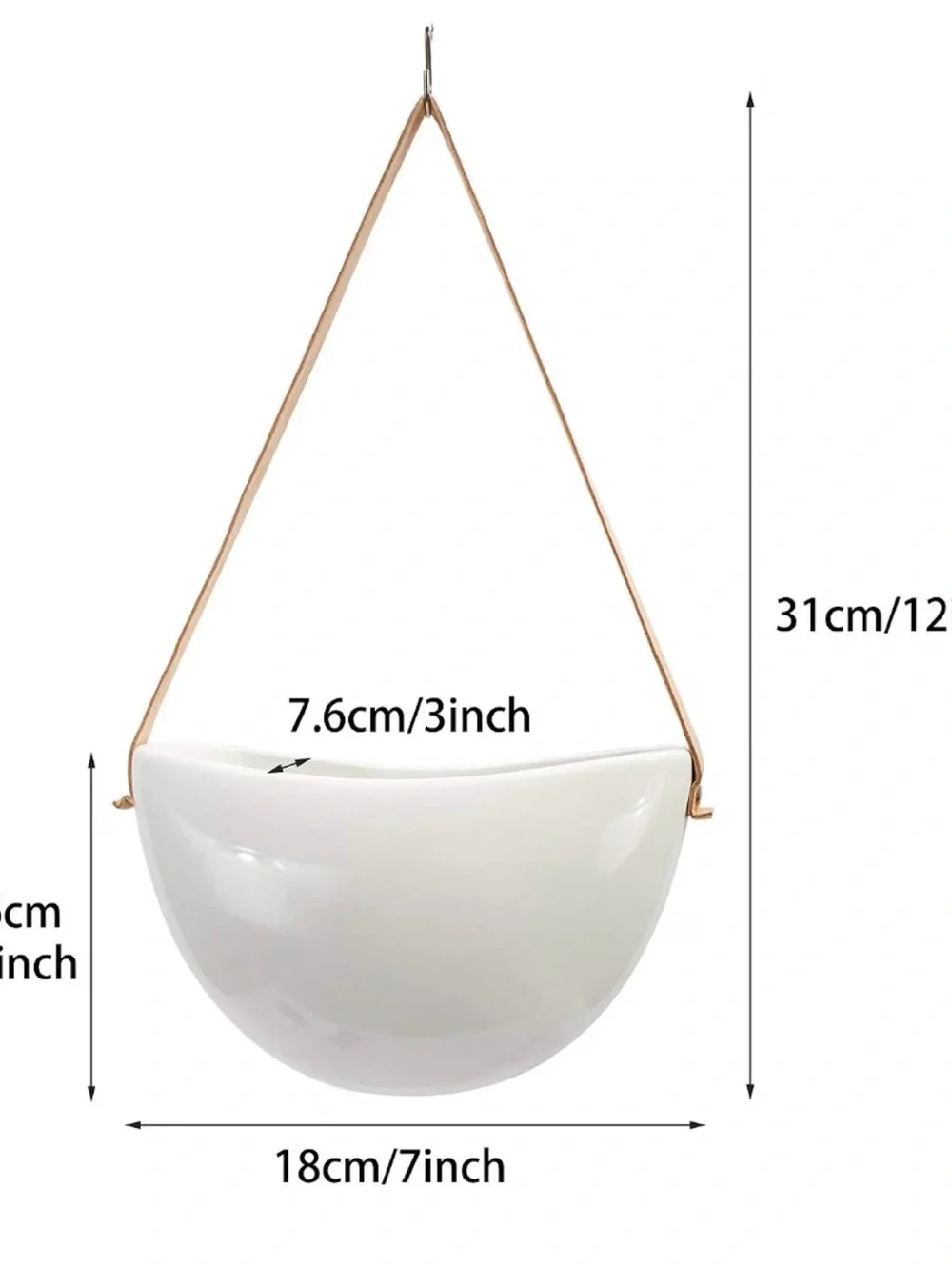 Hanging wall planters